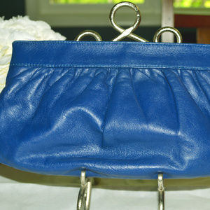 Cobalt Blue Clutch by Heather Hawkins